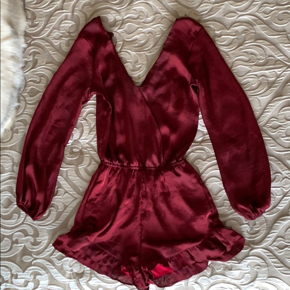 Satin Romper